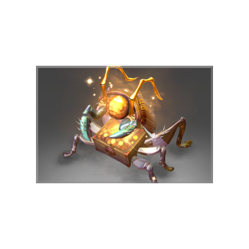 Inscribed Golden Beetlejaws the Boxhound